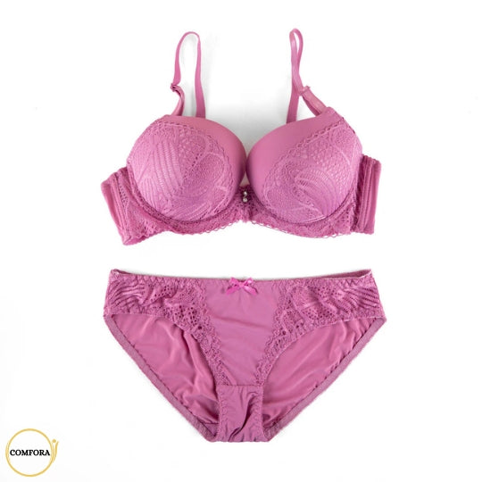 Lace Padded Support Lingerie Set