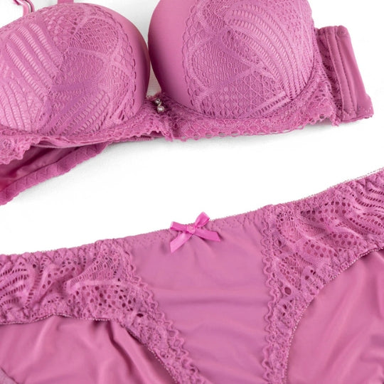 Lace Padded Support Lingerie Set