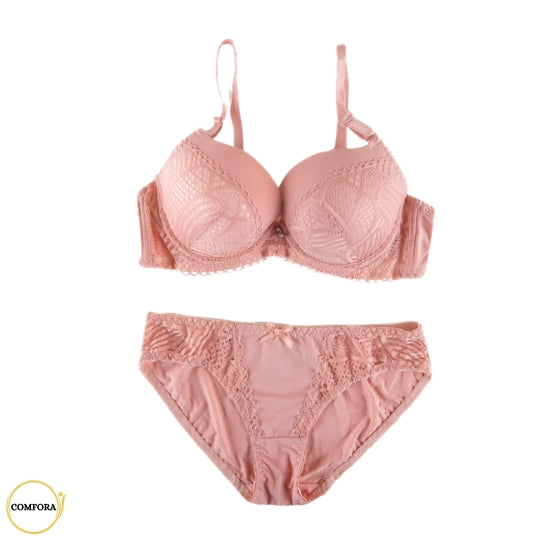 Lace Padded Support Lingerie Set