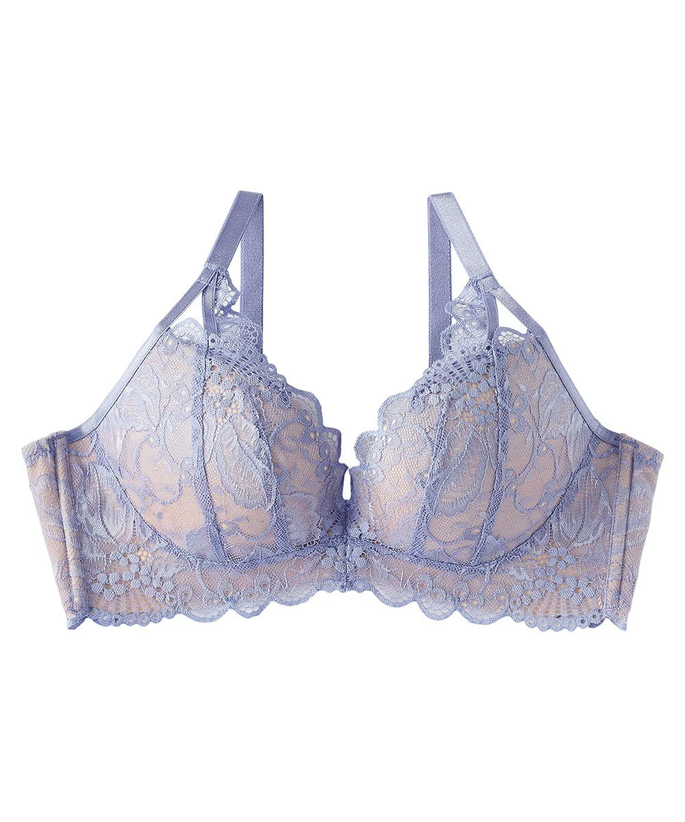 Black Lace Balcony Bra