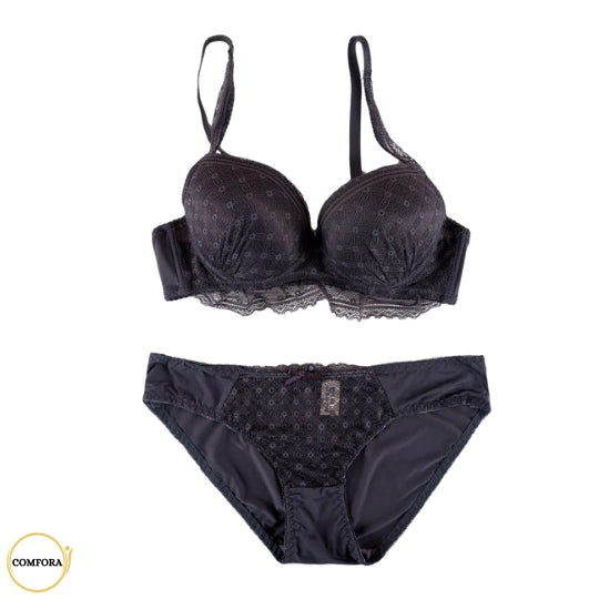 Lace Padded Support Lingerie Set