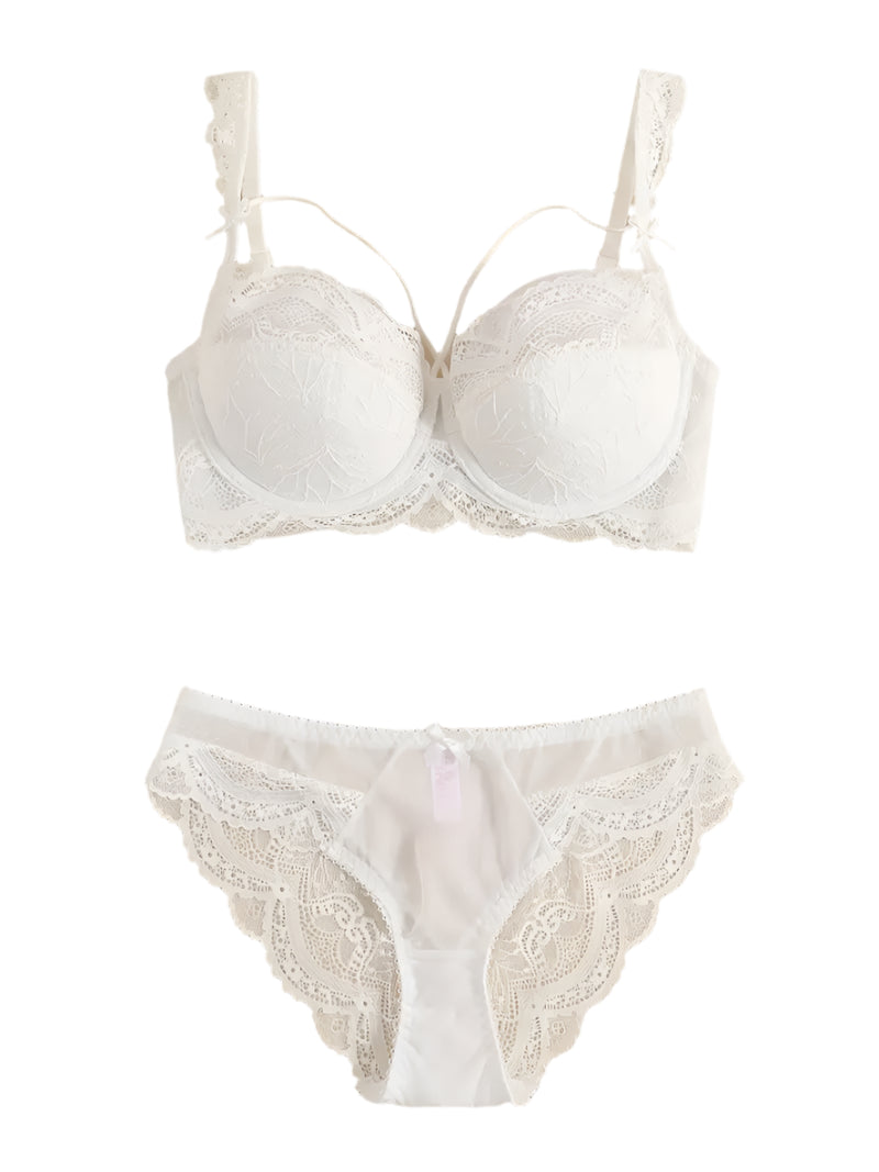 Elegant Lace Touch Lingerie Set