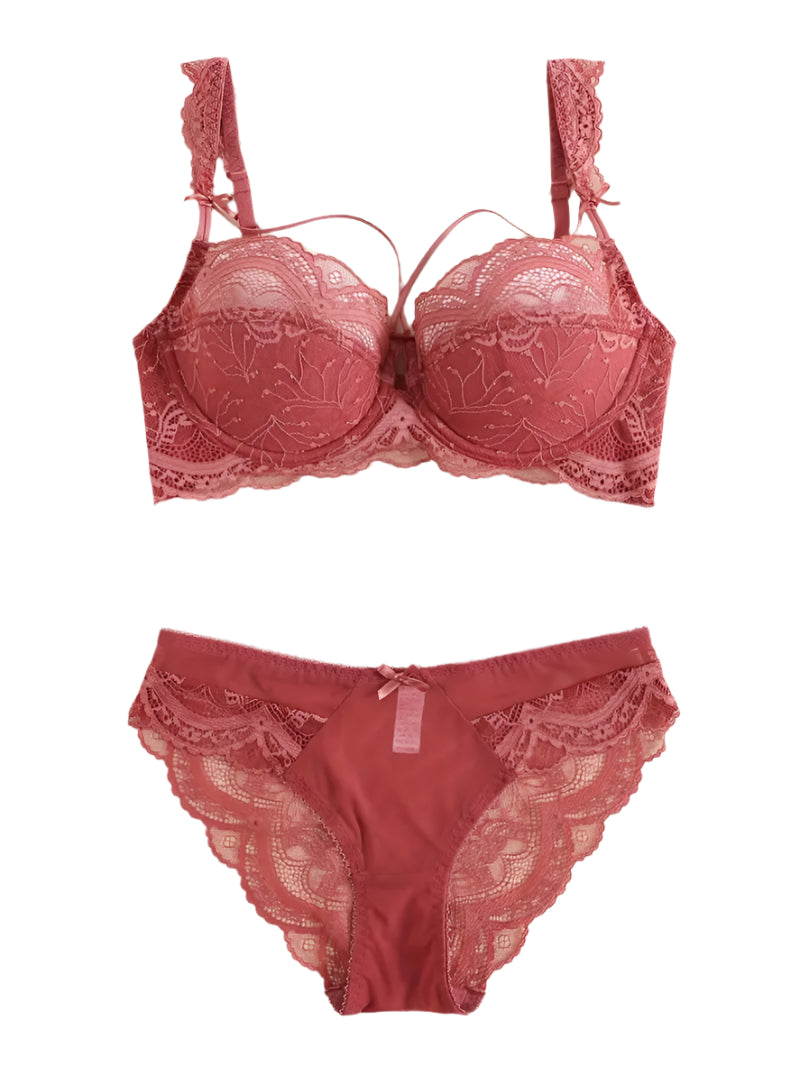 Elegant Lace Touch Lingerie Set