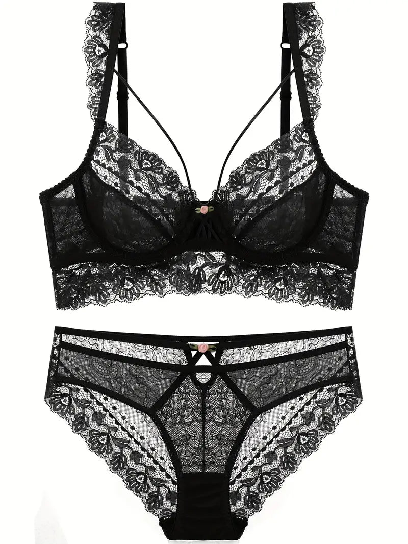 Lingerie Set with Decorative Pendant