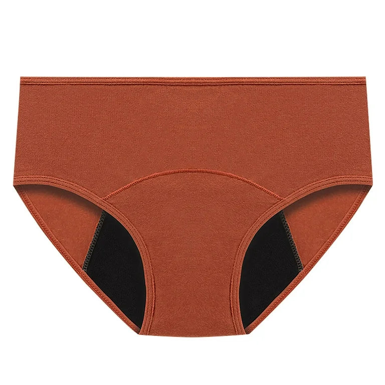 Leak-proof, absorbent period panty