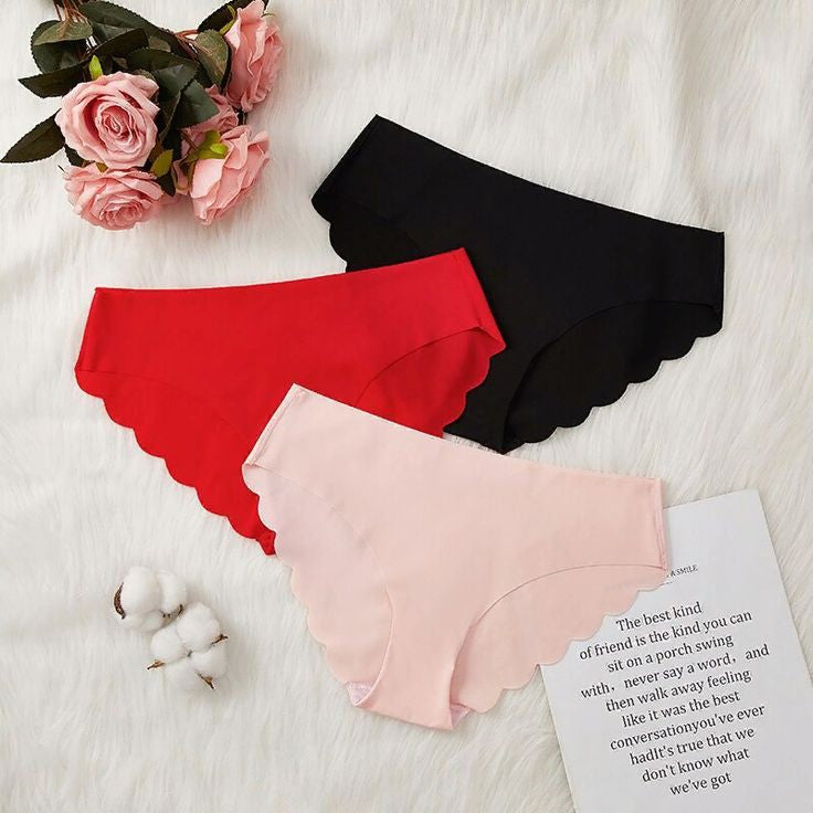 Seamless wrinkled Panties – (Pack of 3)