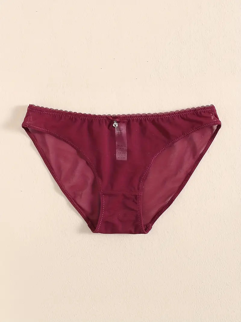 Mesh Underwire Lingerie Set