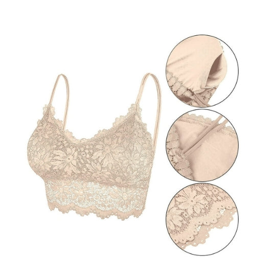 Lace Bralette Set