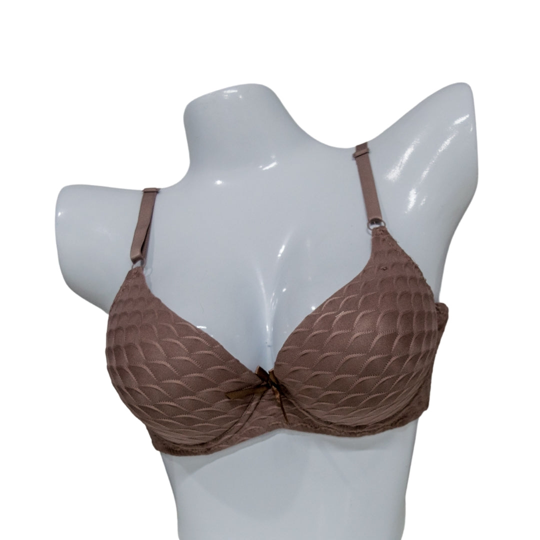 Premium Padded Bra(Waves Design)