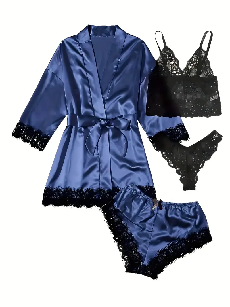 Elegant  & Lace Nightwear Set