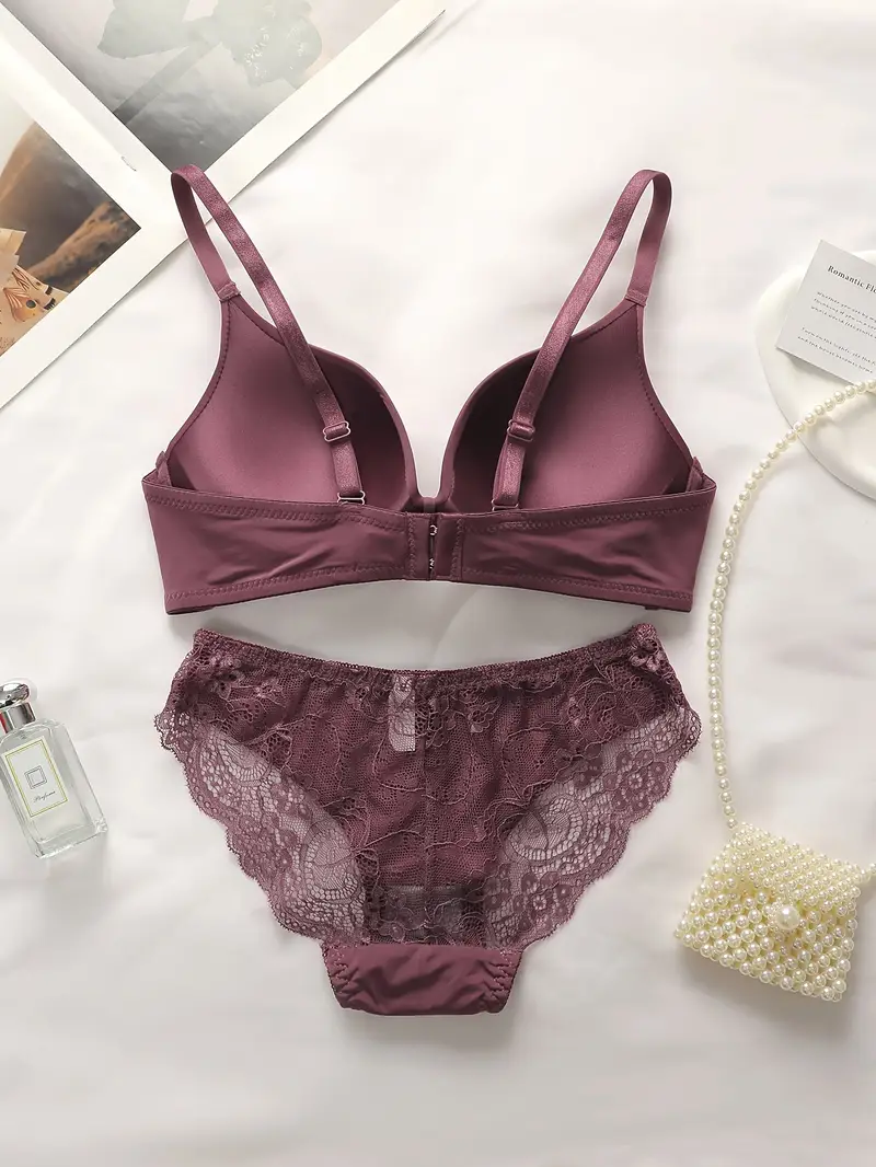 Lace Push-Up Lingerie Set