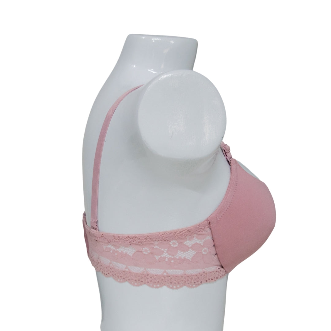 Pink Padded Premium Bra