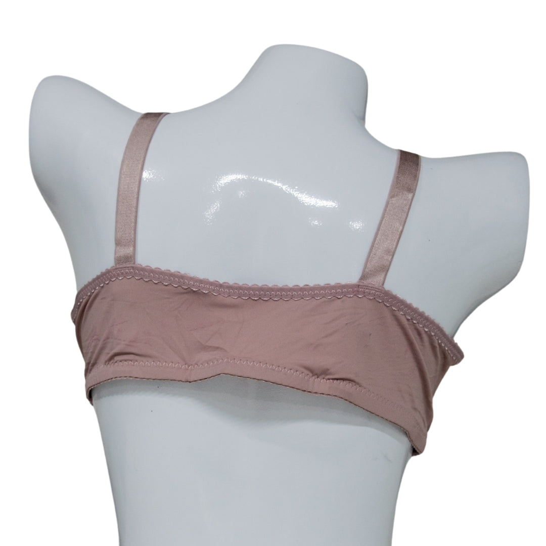 Front Open Bra – Pink (Lightly Padded)