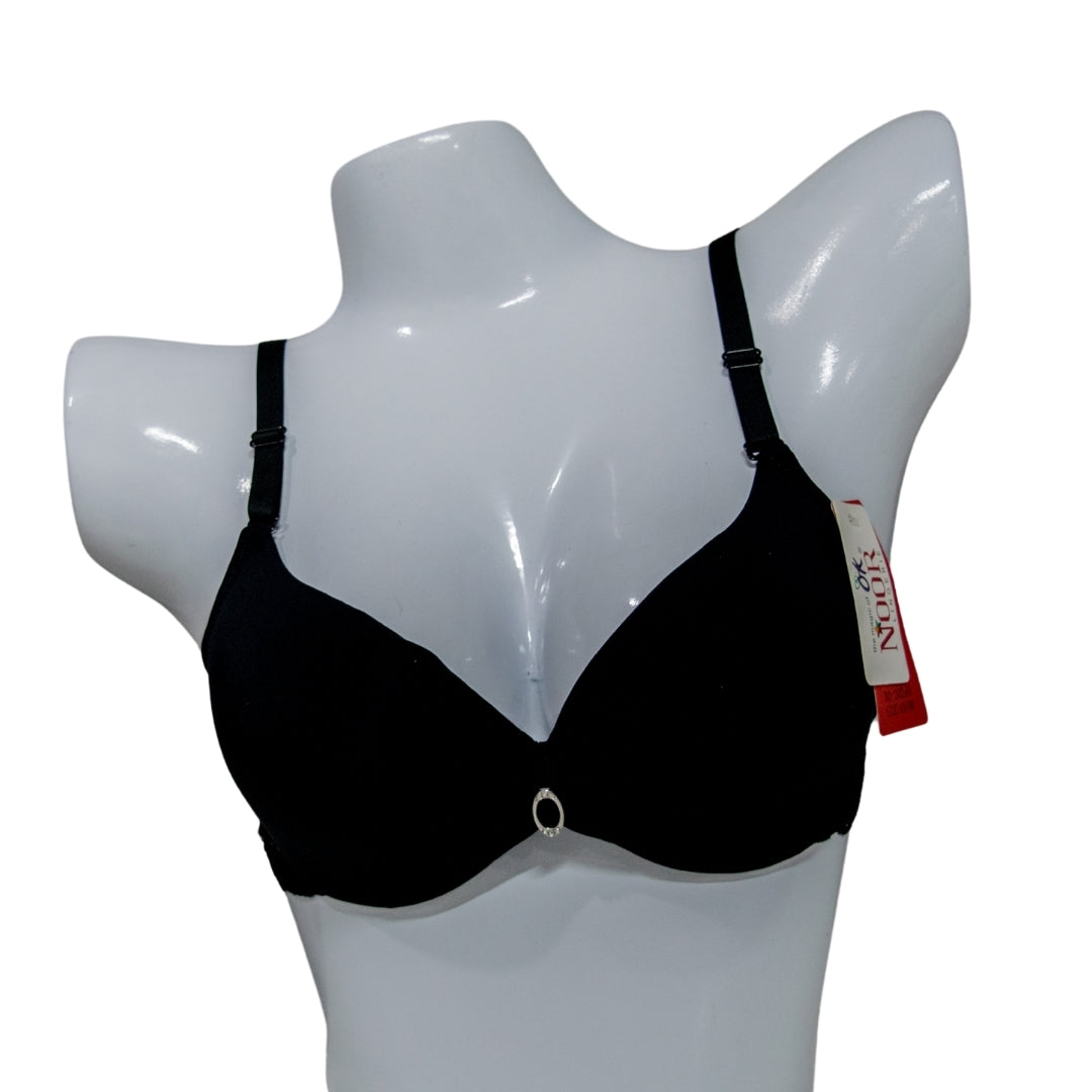 Black Padded Premium Bra