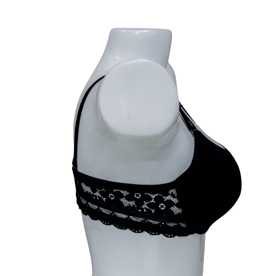 Black Padded Premium Bra