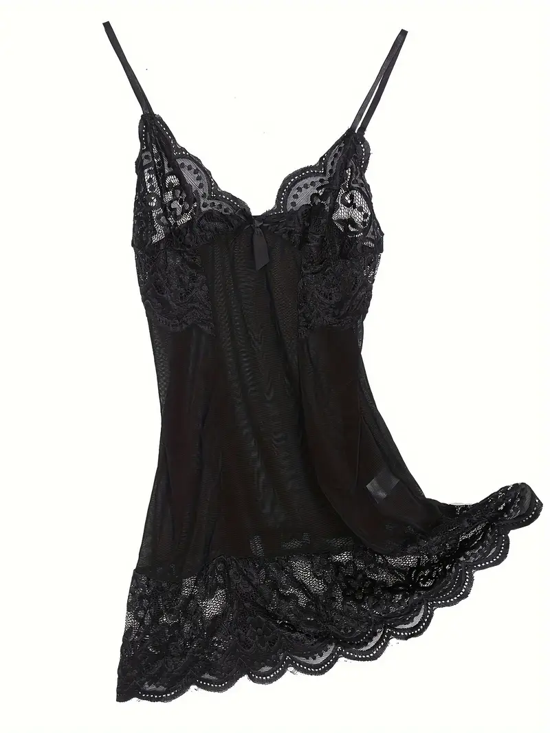 Black Lace  Babydoll