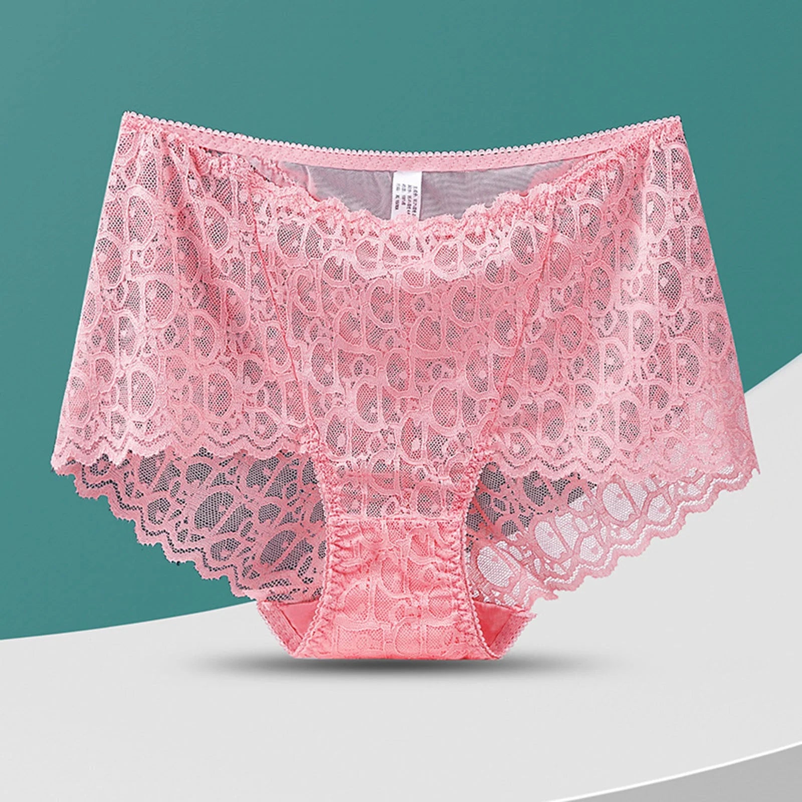 Full-coverage lace panties