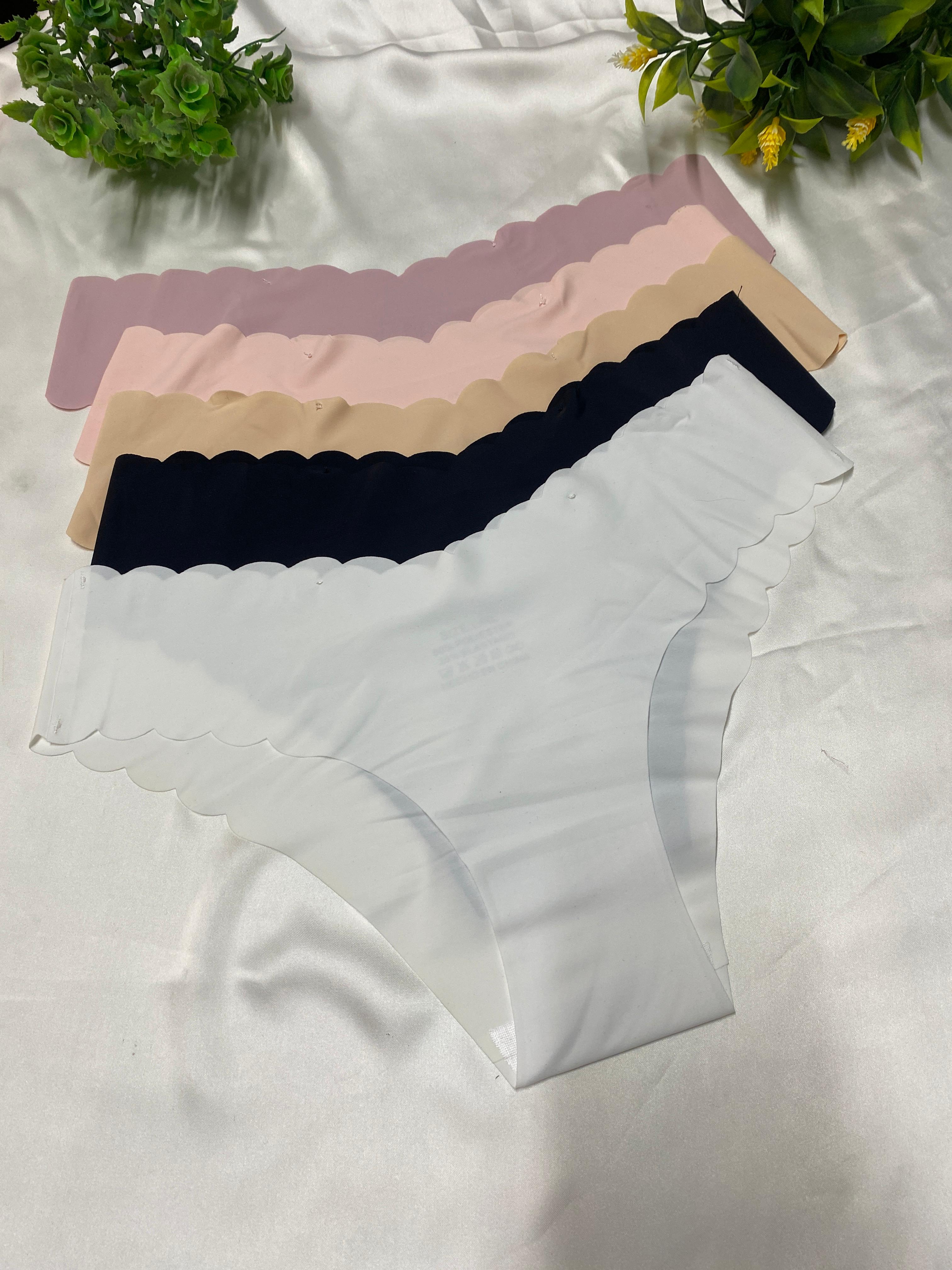 Women's Seamless Scalloped  Panties (Pack of 5)