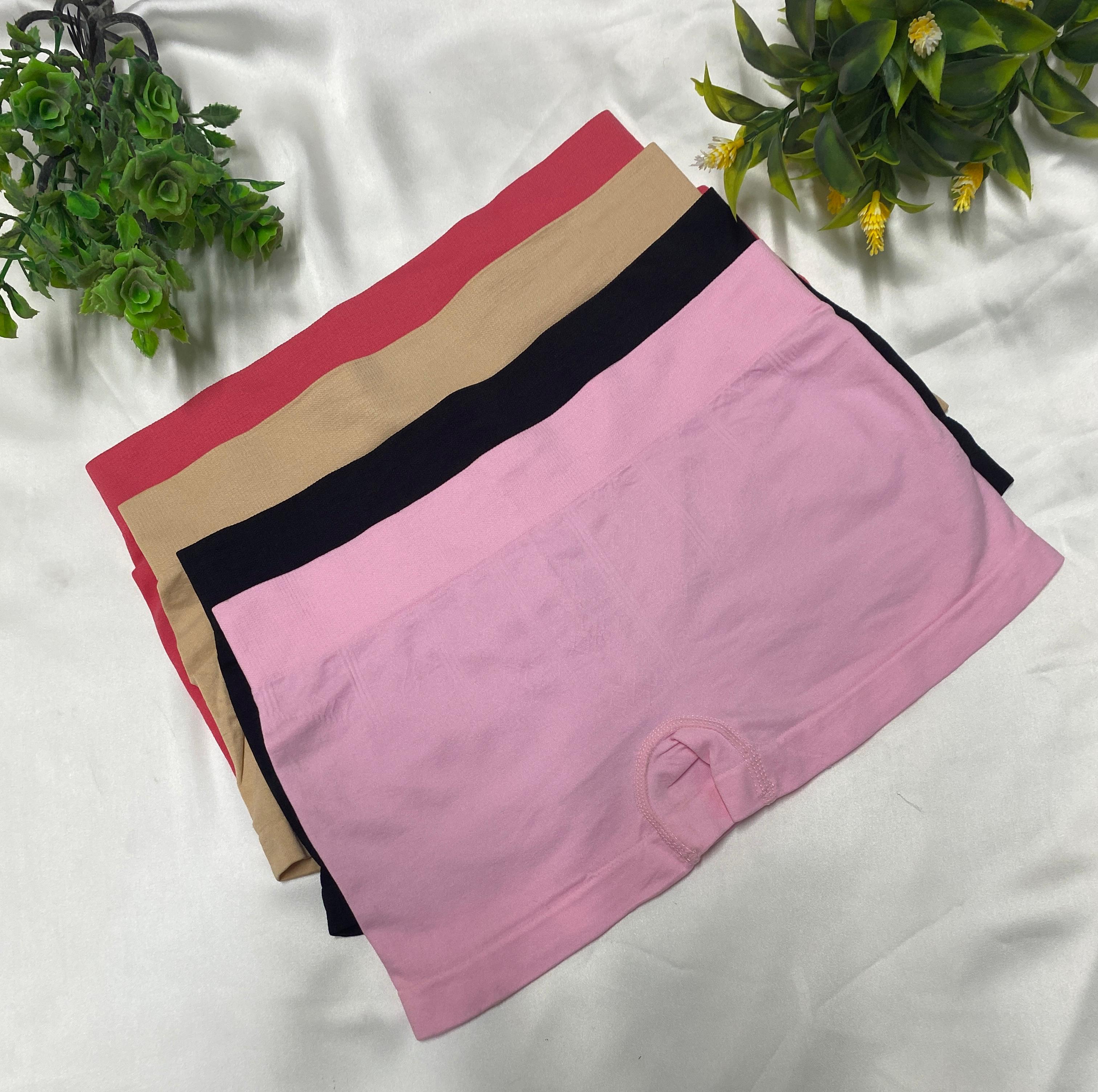 Women's Seamless Boxer Shorts (Pack of 4)