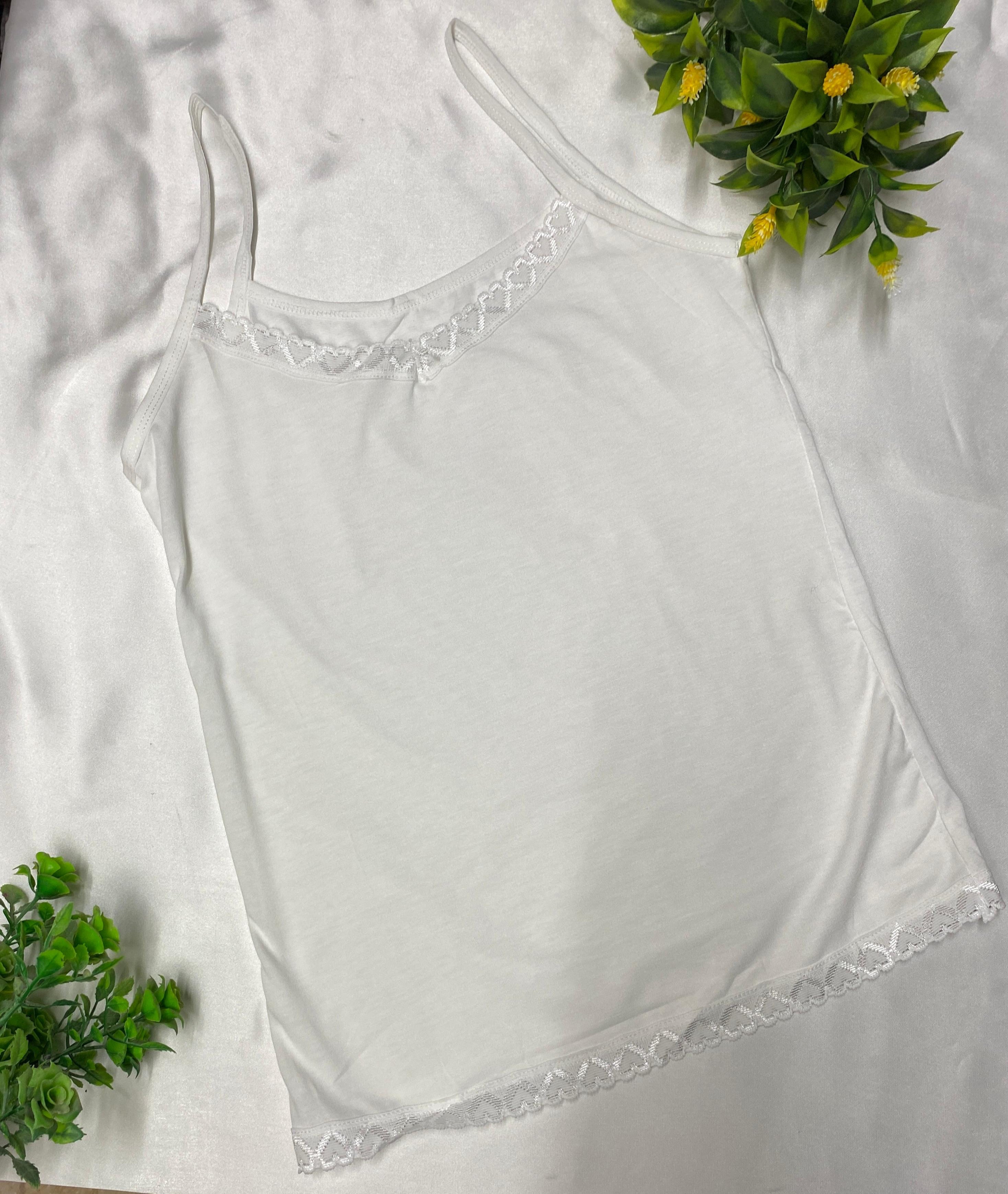 Comfora  Lace-Trimmed Camisole