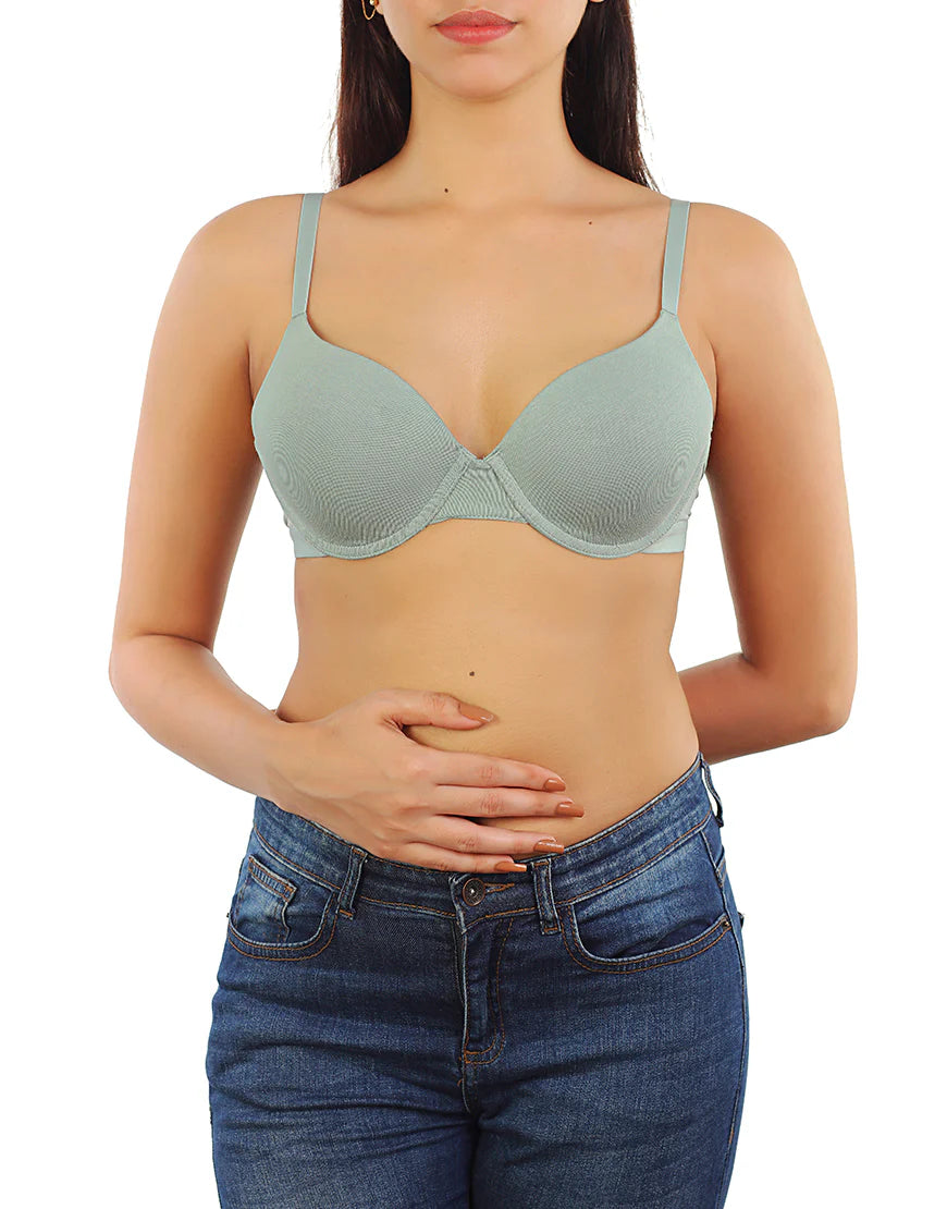 Plain Foam Bra – Pastel Green