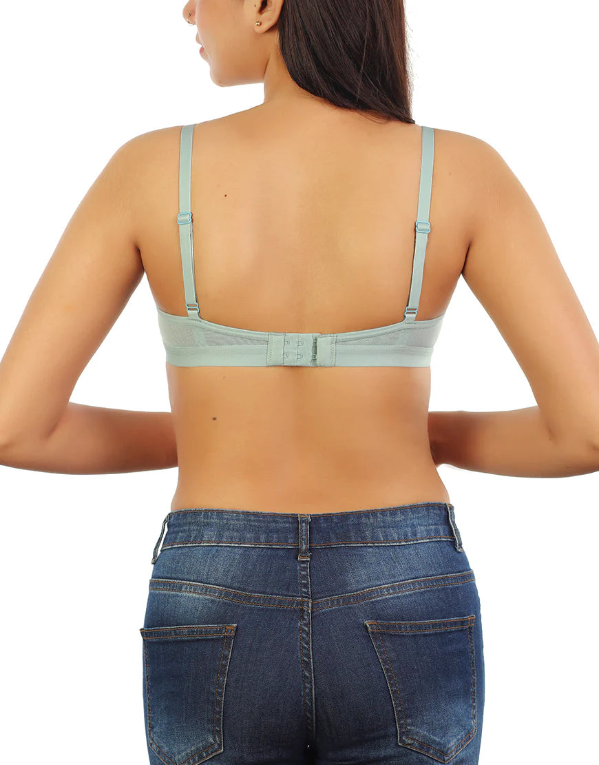 Plain Foam Bra – Pastel Green
