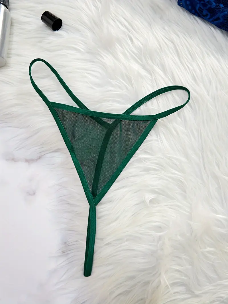 Green Lace Babydoll Lingerie Set