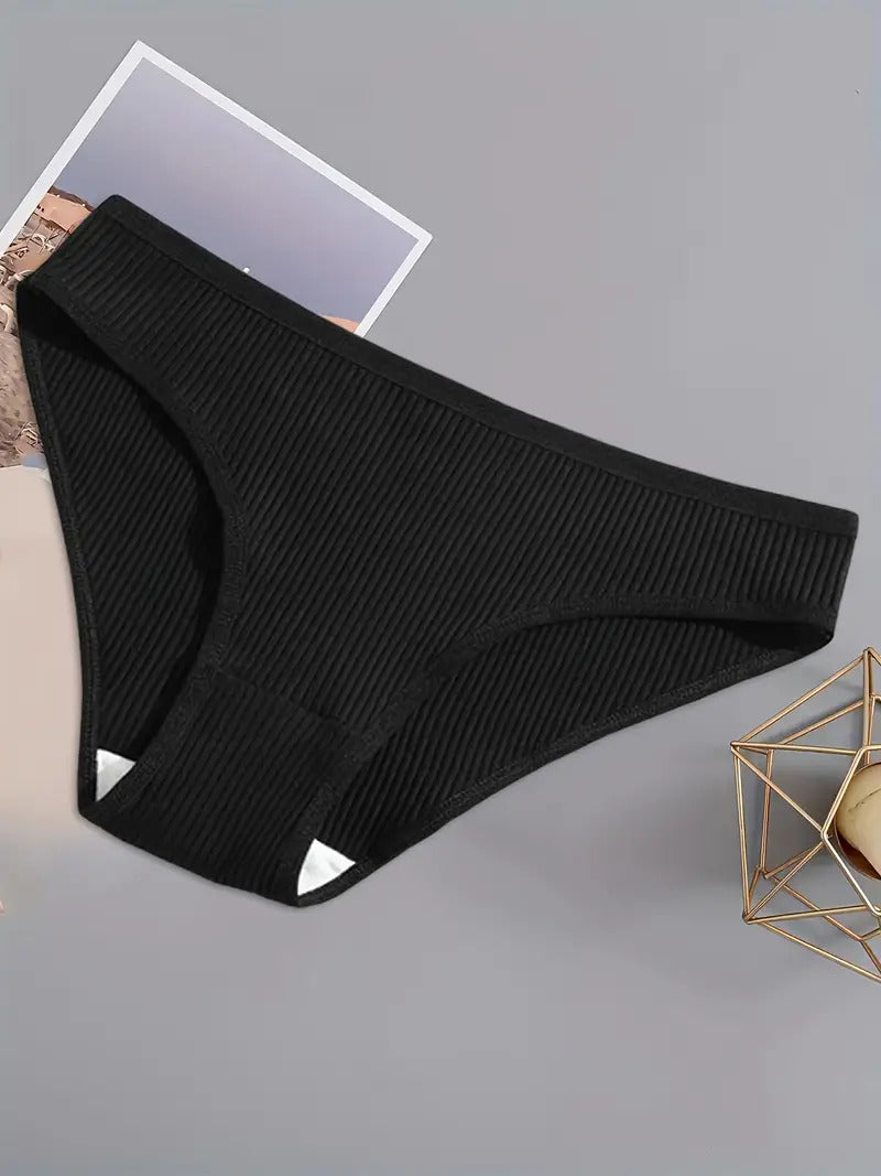 Ribbed Cotton Panties